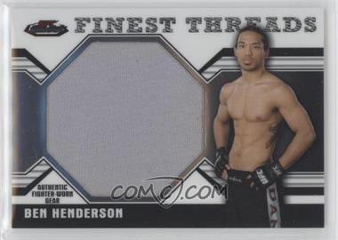 2011 Topps UFC Finest - Threads Jumbo Relics #JR-BH - Ben Henderson