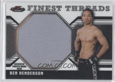 2011 Topps UFC Finest - Threads Jumbo Relics #JR-BH - Ben Henderson