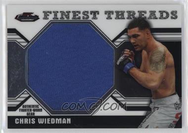 2011 Topps UFC Finest - Threads Jumbo Relics #JR-CW - Chris Weidman [Good to VG‑EX]