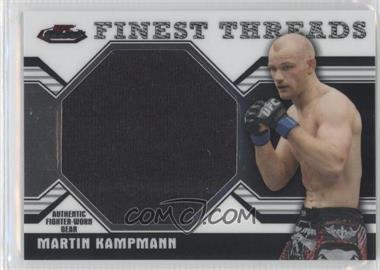 2011 Topps UFC Finest - Threads Jumbo Relics #JR-MK - Martin Kampmann