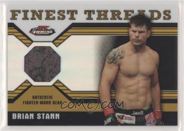 2011 Topps UFC Finest - Threads Relics - Gold Refractor #R-BST - Brian Stann /88 [EX to NM]