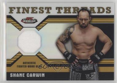 2011 Topps UFC Finest - Threads Relics - Gold Refractor #R-SC - Shane Carwin /88 [Noted]