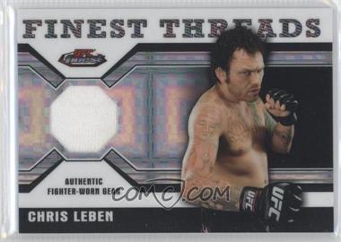 2011 Topps UFC Finest - Threads Relics - X-Fractor #R-CL - Chris Leben /188