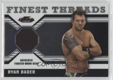 2011 Topps UFC Finest - Threads Relics #R-RB - Ryan Bader