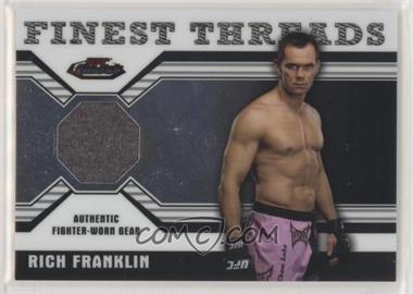 2011 Topps UFC Finest - Threads Relics #R-RF - Rich Franklin [EX to NM]
