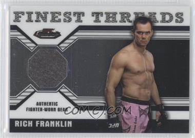 2011 Topps UFC Finest - Threads Relics #R-RF - Rich Franklin