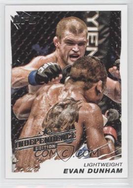 2011 Topps UFC Moment of Truth - [Base] - Independence Edition #40 - Evan Dunham
