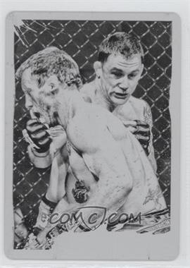 2011 Topps UFC Moment of Truth - [Base] - Printing Plate Black #132 - Frankie Edgar /1