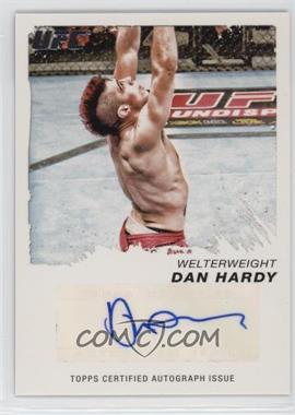 2011 Topps UFC Moment of Truth - Certified Signatures #CS-DHA - Dan Hardy