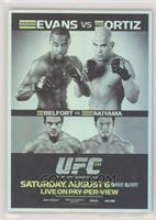 UFC133 (Rashad Evans, Tito Ortiz, Vitor Belfort, Yoshihiro Akiyama)