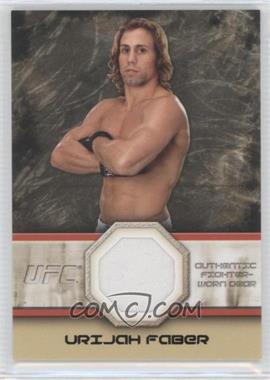 2011 Topps UFC Moment of Truth - Fighter Gear Relic - Onyx #FG-UF - Urijah Faber /88