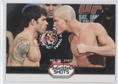 2011 Topps UFC Moment of Truth - Showdown Shots Duals - Onyx #SS-AK - Raphael Assuncao vs. Erik Koch /88