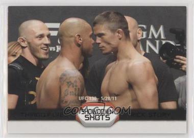 2011 Topps UFC Moment of Truth - Showdown Shots Duals - Onyx #SS-AS - Thiago Alves vs. Rick Story /88 [EX to NM]