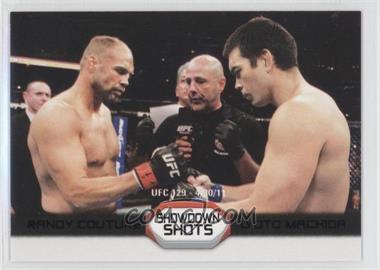 2011 Topps UFC Moment of Truth - Showdown Shots Duals - Onyx #SS-CM - Randy Couture vs. Lyoto Machida /88