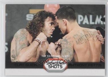 2011 Topps UFC Moment of Truth - Showdown Shots Duals - Onyx #SS-GP - Clay Guida vs. Anthony Pettis /88