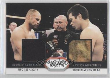 2011 Topps UFC Moment of Truth - Showdown Shots Duals - Relics #SSDR-CM - Randy Couture vs. Lyoto Machida