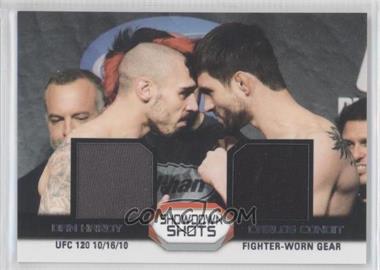 2011 Topps UFC Moment of Truth - Showdown Shots Duals - Relics #SSDR-HC - Dan Hardy vs. Carlos Condit