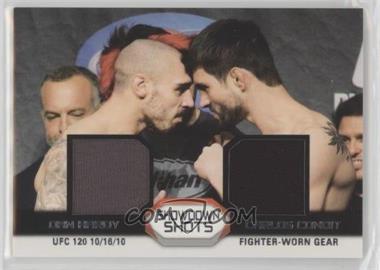 2011 Topps UFC Moment of Truth - Showdown Shots Duals - Relics #SSDR-HC - Dan Hardy vs. Carlos Condit