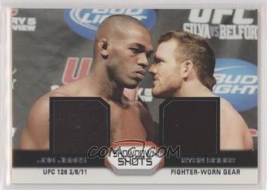 2011 Topps UFC Moment of Truth - Showdown Shots Duals - Relics #SSDR-JB - Jon Jones vs. Ryan Bader