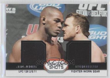 2011 Topps UFC Moment of Truth - Showdown Shots Duals - Relics #SSDR-JB - Jon Jones vs. Ryan Bader