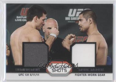 2011 Topps UFC Moment of Truth - Showdown Shots Duals - Relics #SSDR-MM.1 - Demian Maia vs. Mark Munoz