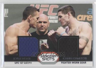 2011 Topps UFC Moment of Truth - Showdown Shots Duals - Relics #SSDR-NC - Kyle Noke vs. Chris Camozzi