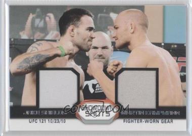 2011 Topps UFC Moment of Truth - Showdown Shots Duals - Relics #SSDR-SK.2 - Jake Shields vs. Martin Kampmann