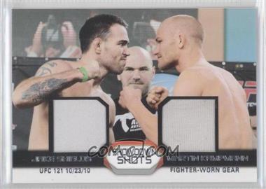 2011 Topps UFC Moment of Truth - Showdown Shots Duals - Relics #SSDR-SK.2 - Jake Shields vs. Martin Kampmann
