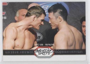 2011 Topps UFC Moment of Truth - Showdown Shots Duals #SS-BA - Michael Bisping vs. Yoshihiro Akiyama