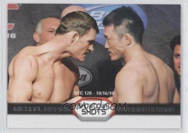 2011 Topps UFC Moment of Truth - Showdown Shots Duals #SS-BA - Michael Bisping vs. Yoshihiro Akiyama