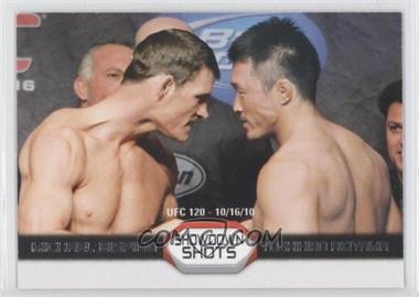 2011 Topps UFC Moment of Truth - Showdown Shots Duals #SS-BA - Michael Bisping vs. Yoshihiro Akiyama