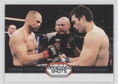 2011 Topps UFC Moment of Truth - Showdown Shots Duals #SS-CM - Randy Couture vs. Lyoto Machida