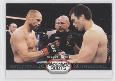 2011 Topps UFC Moment of Truth - Showdown Shots Duals #SS-CM - Randy Couture vs. Lyoto Machida