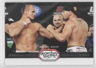 2011 Topps UFC Moment of Truth - Showdown Shots Duals #SS-DC - Junior Dos Santos vs. Shane Carwin