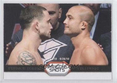 2011 Topps UFC Moment of Truth - Showdown Shots Duals #SS-EP - Frankie Edgar vs. BJ Penn