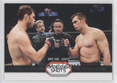 2011 Topps UFC Moment of Truth - Showdown Shots Duals #SS-GF - Forrest Griffin vs. Rich Franklin