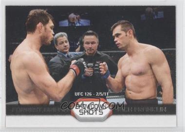 2011 Topps UFC Moment of Truth - Showdown Shots Duals #SS-GF - Forrest Griffin vs. Rich Franklin