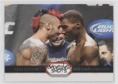 2011 Topps UFC Moment of Truth - Showdown Shots Duals #SS-HJ - Dan Hardy vs. Anthony Johnson