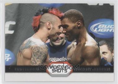 2011 Topps UFC Moment of Truth - Showdown Shots Duals #SS-HJ - Dan Hardy vs. Anthony Johnson