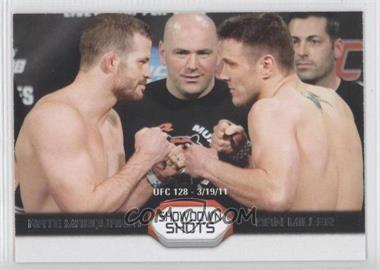 2011 Topps UFC Moment of Truth - Showdown Shots Duals #SS-MM.2 - Nate Marquardt vs. Dan Miller