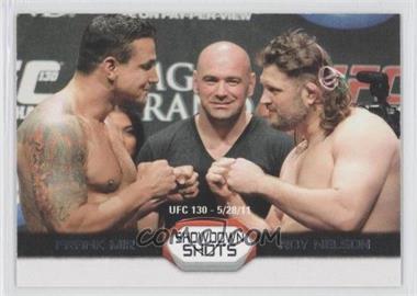 2011 Topps UFC Moment of Truth - Showdown Shots Duals #SS-MN - Frank Mir vs. Roy Nelson