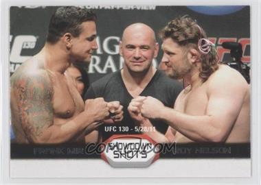 2011 Topps UFC Moment of Truth - Showdown Shots Duals #SS-MN - Frank Mir vs. Roy Nelson