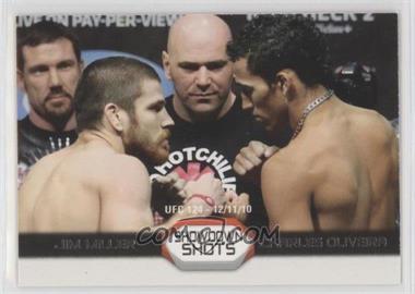 2011 Topps UFC Moment of Truth - Showdown Shots Duals #SS-MO.2 - Jim Miller vs. Charles Oliveira