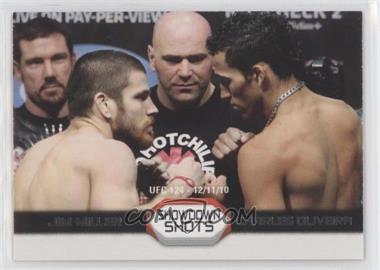 2011 Topps UFC Moment of Truth - Showdown Shots Duals #SS-MO.2 - Jim Miller vs. Charles Oliveira