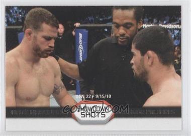 2011 Topps UFC Moment of Truth - Showdown Shots Duals #SS-MP - Nate Marquardt vs. Rousimar Palhares