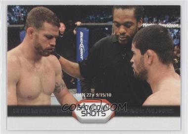 2011 Topps UFC Moment of Truth - Showdown Shots Duals #SS-MP - Nate Marquardt vs. Rousimar Palhares