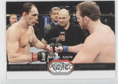 2011 Topps UFC Moment of Truth - Showdown Shots Duals #SS-NB - Antonio Rodrigo Nogueira vs. Ryan Bader