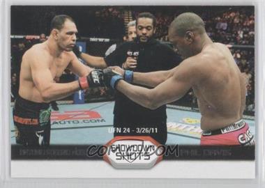 2011 Topps UFC Moment of Truth - Showdown Shots Duals #SS-NO - Antonio Rogerio Nogueira, Phil Davis