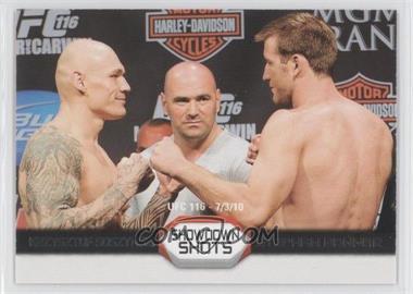 2011 Topps UFC Moment of Truth - Showdown Shots Duals #SS-SB.2 - Krzysztof Soszynski vs. Stephan Bonnar
