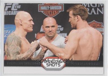 2011 Topps UFC Moment of Truth - Showdown Shots Duals #SS-SB.2 - Krzysztof Soszynski vs. Stephan Bonnar